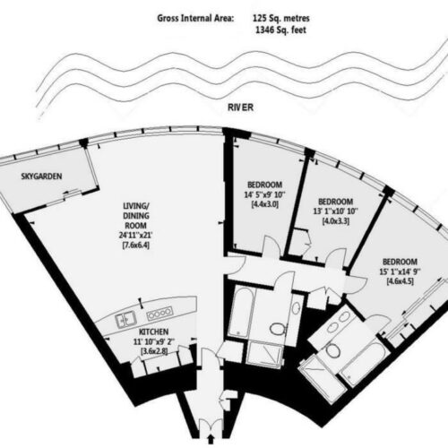 The Tower, 1 St George Wharf, Vauxhall, SW8